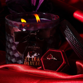 Black Dahlia - Satin Collection - Jewel Candle