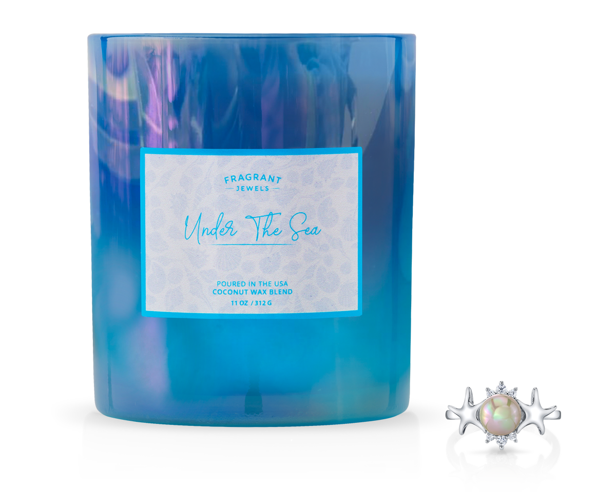 Under The Sea - Jewel Candle