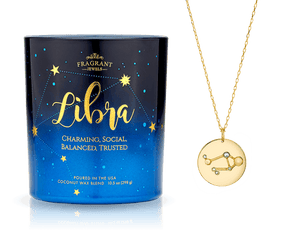 Libra - Zodiac Collection - Jewel Candle