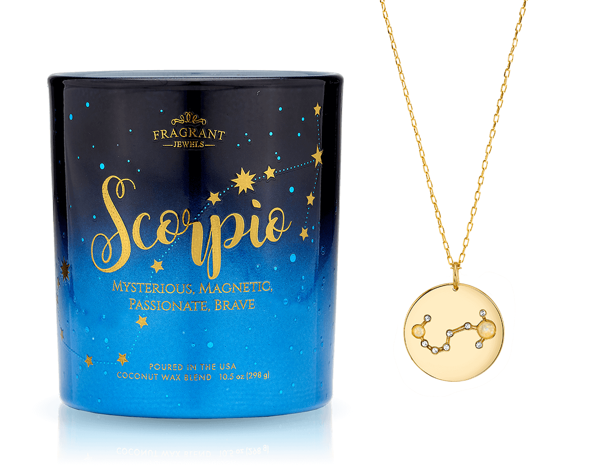 Scorpio - Zodiac Collection - Jewel Candle