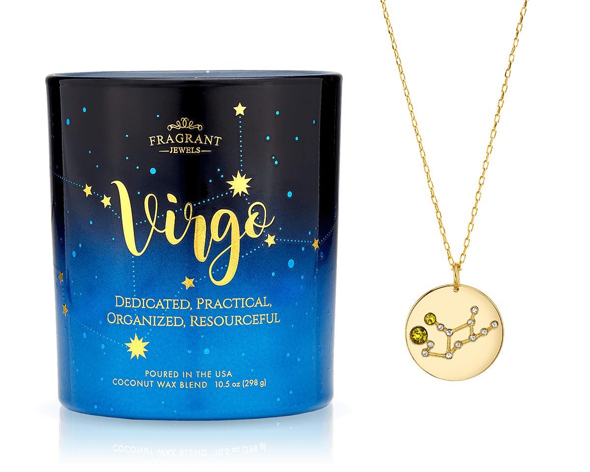 Virgo - Zodiac Collection - Jewel Candle
